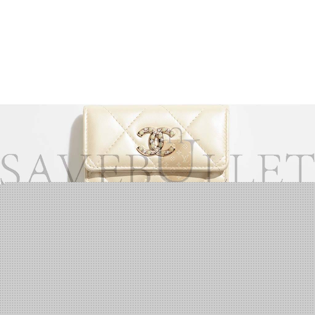 Ch*el flap card holder ap3325 b10739 nn289 (11.3*7.5*2.1cm)